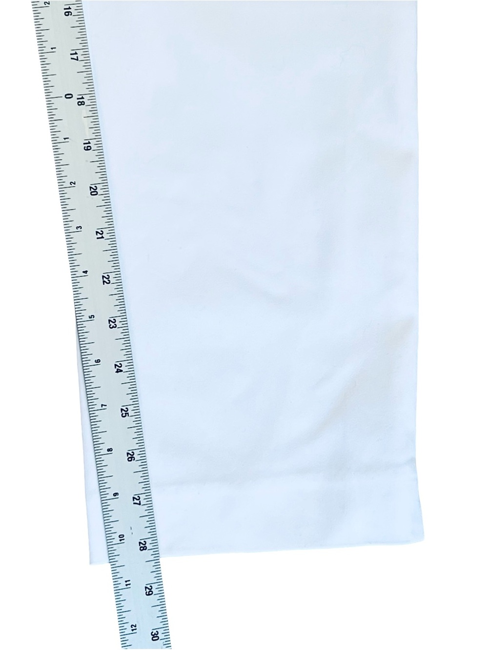 Lilly Pulitzer Women’s 12 White Luxetic Pants Ana High Rise Straight Leg Ankle - Picture 15 of 16
